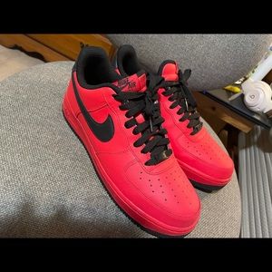 Red AF1s